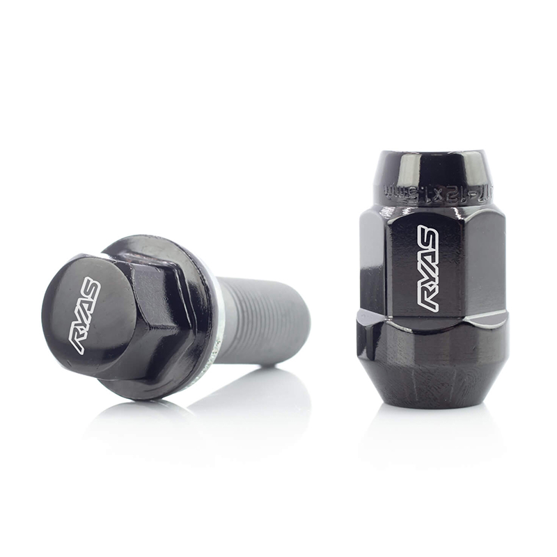 Black PVD Lug Nuts & Bolts