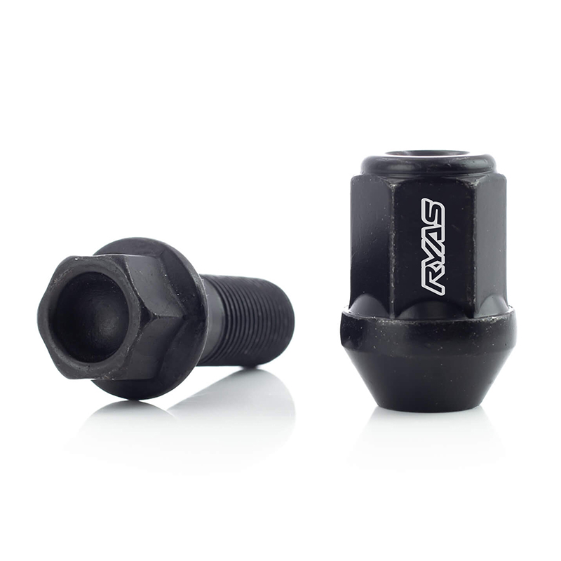 Black Lug Nuts & Bolts